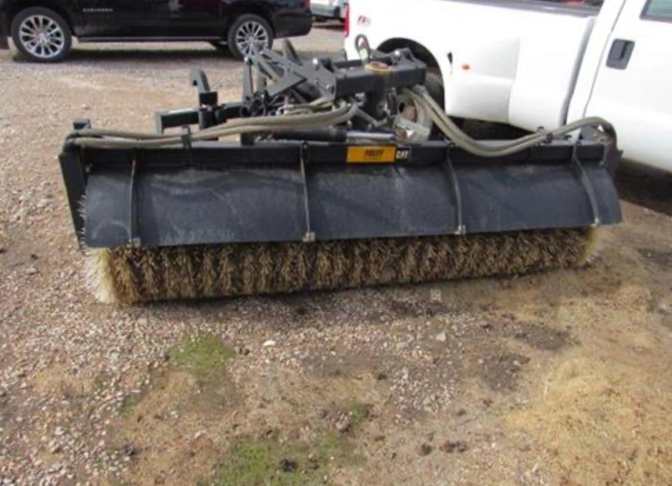 CAT CATERPILLAR 420 BROOM ATTACHMENT MODEL BA25